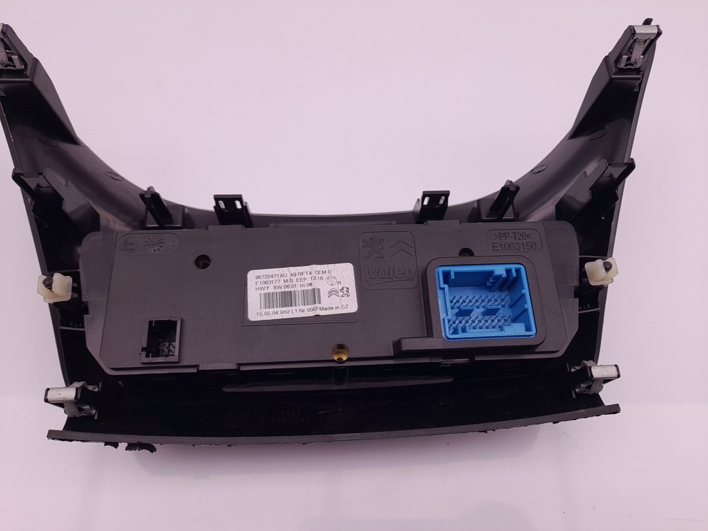 Botón / interruptor de aire acondicionado PEUGEOT 2008 I (CU_) Imagem-2