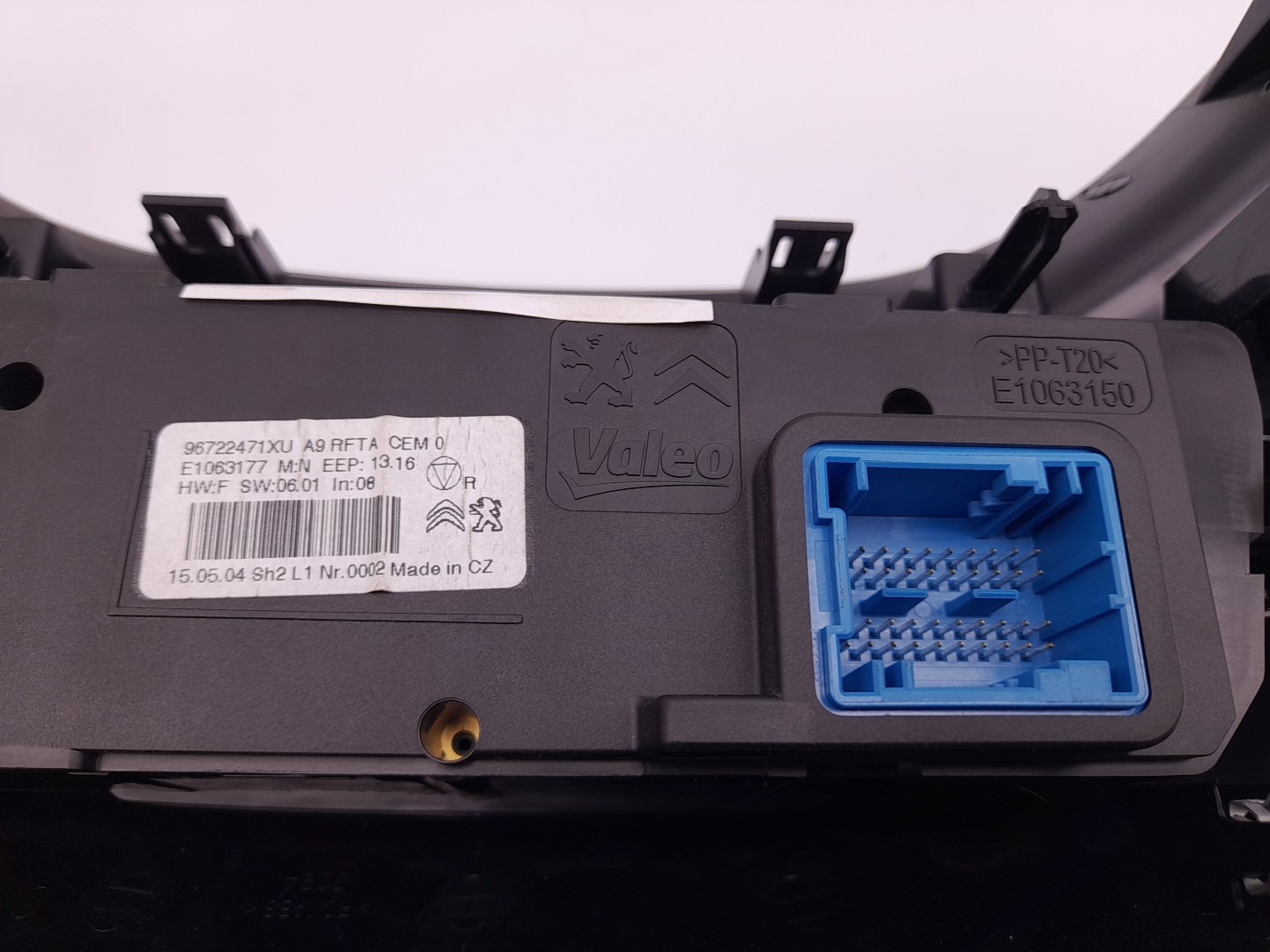 Botón / interruptor de aire acondicionado PEUGEOT 2008 I (CU_) Imagem-6
