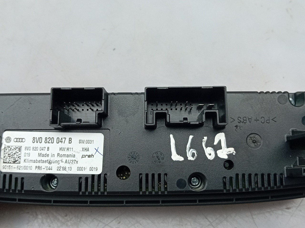 Bouton / interrupteur climatisation AUDI A3 Sportback (8VA, 8VF) Imagem-2