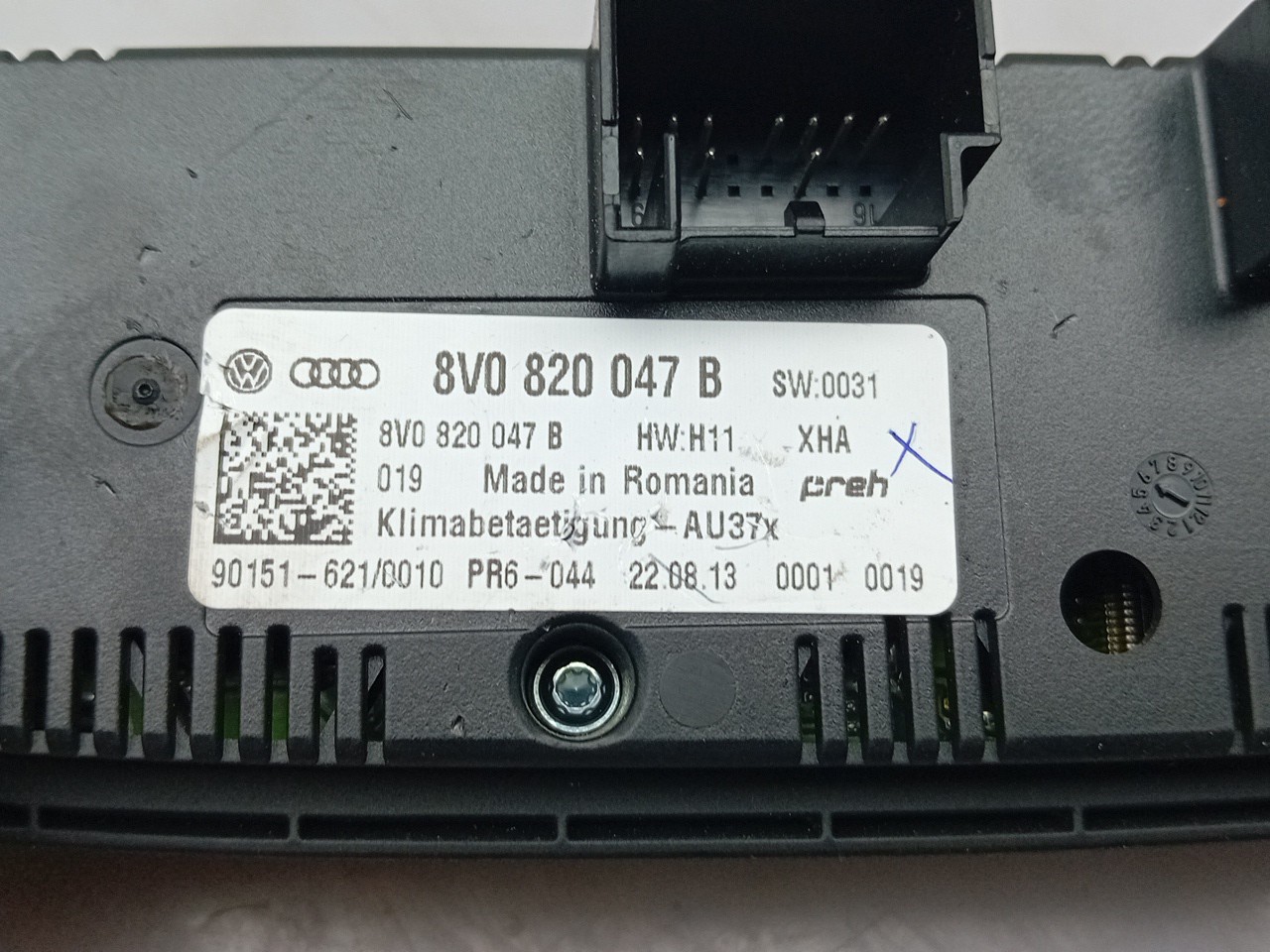 Bouton / interrupteur climatisation AUDI A3 Sportback (8VA, 8VF) Imagem-3