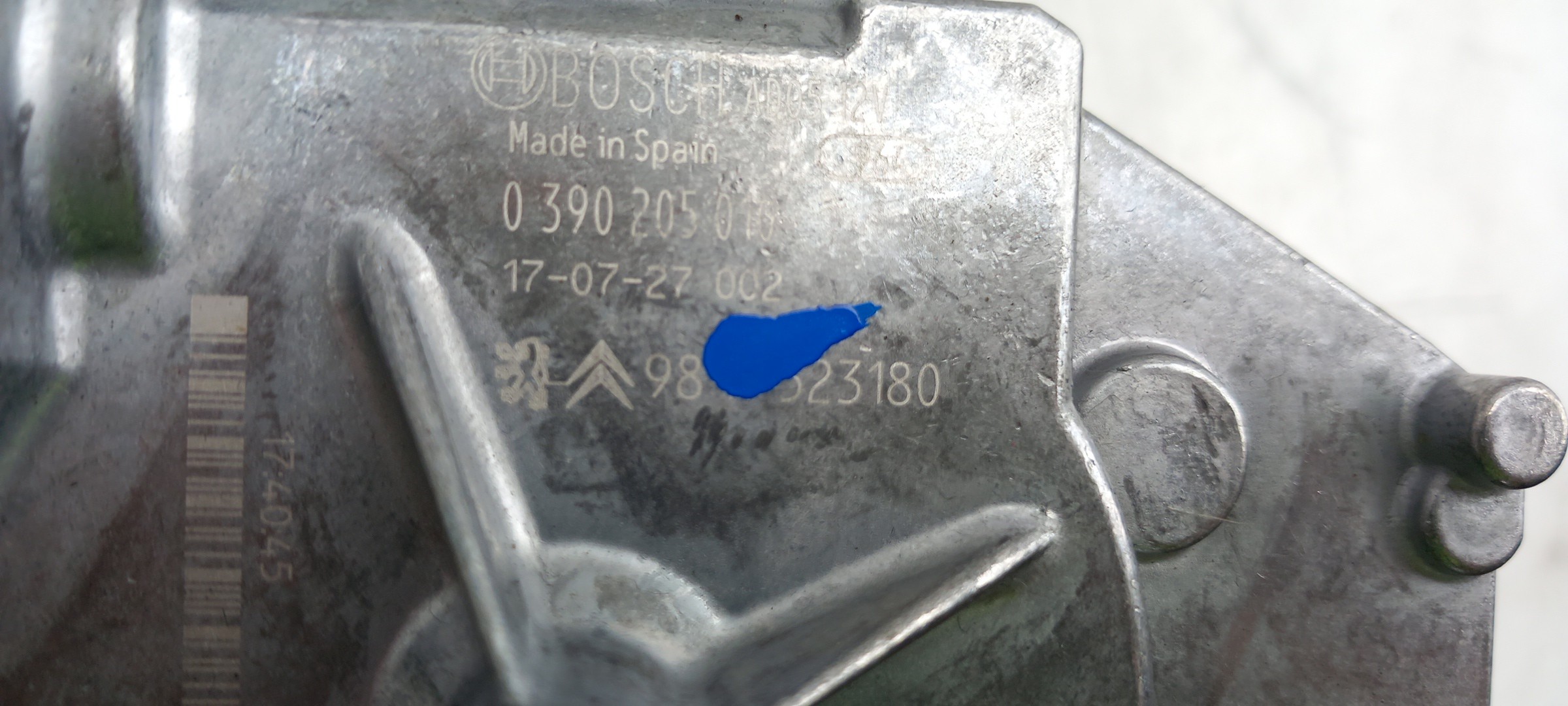 Rear Wiper Motor CITROËN C4 Grand Picasso II (DA_, DE_) Imagem-2
