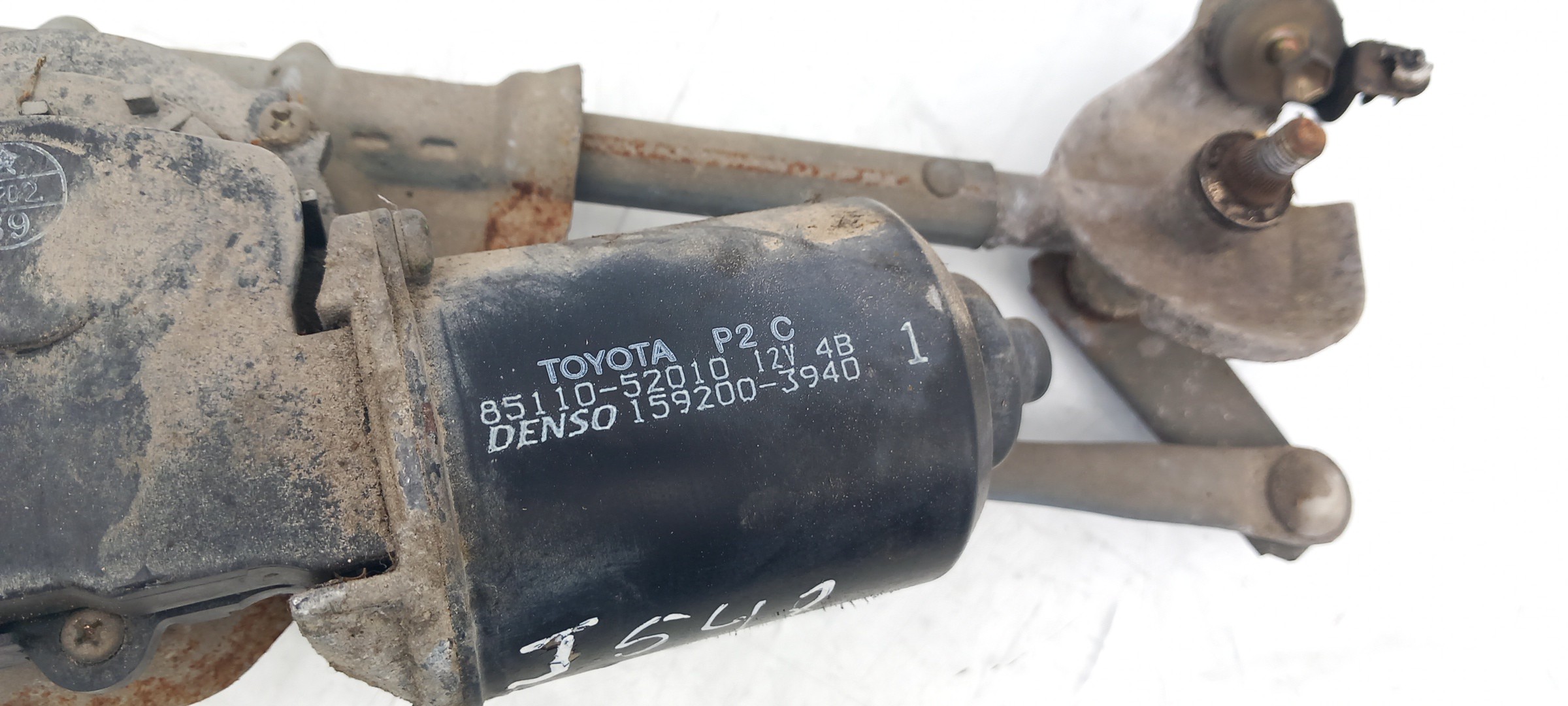 Motor limpa vidros frente TOYOTA Yaris (_P1_) Imagem-2