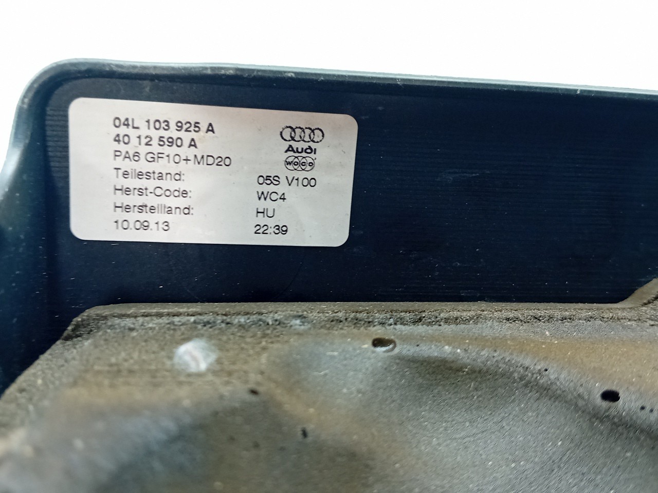 Engine cover AUDI A3 Sportback (8VA, 8VF) Imagem-2