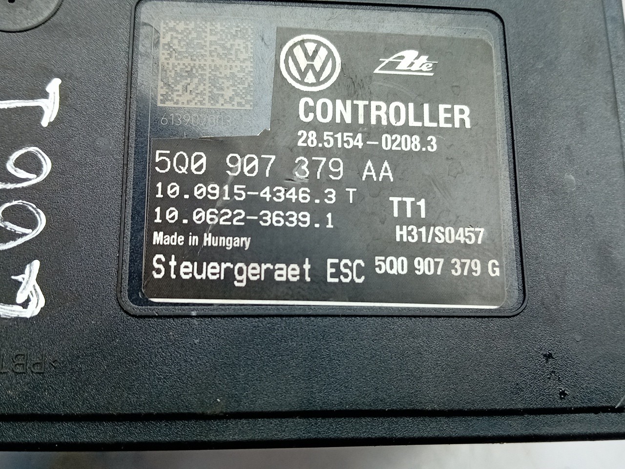 ABS control unit / ECU ABS AUDI A3 Sportback (8VA, 8VF) Imagem-3