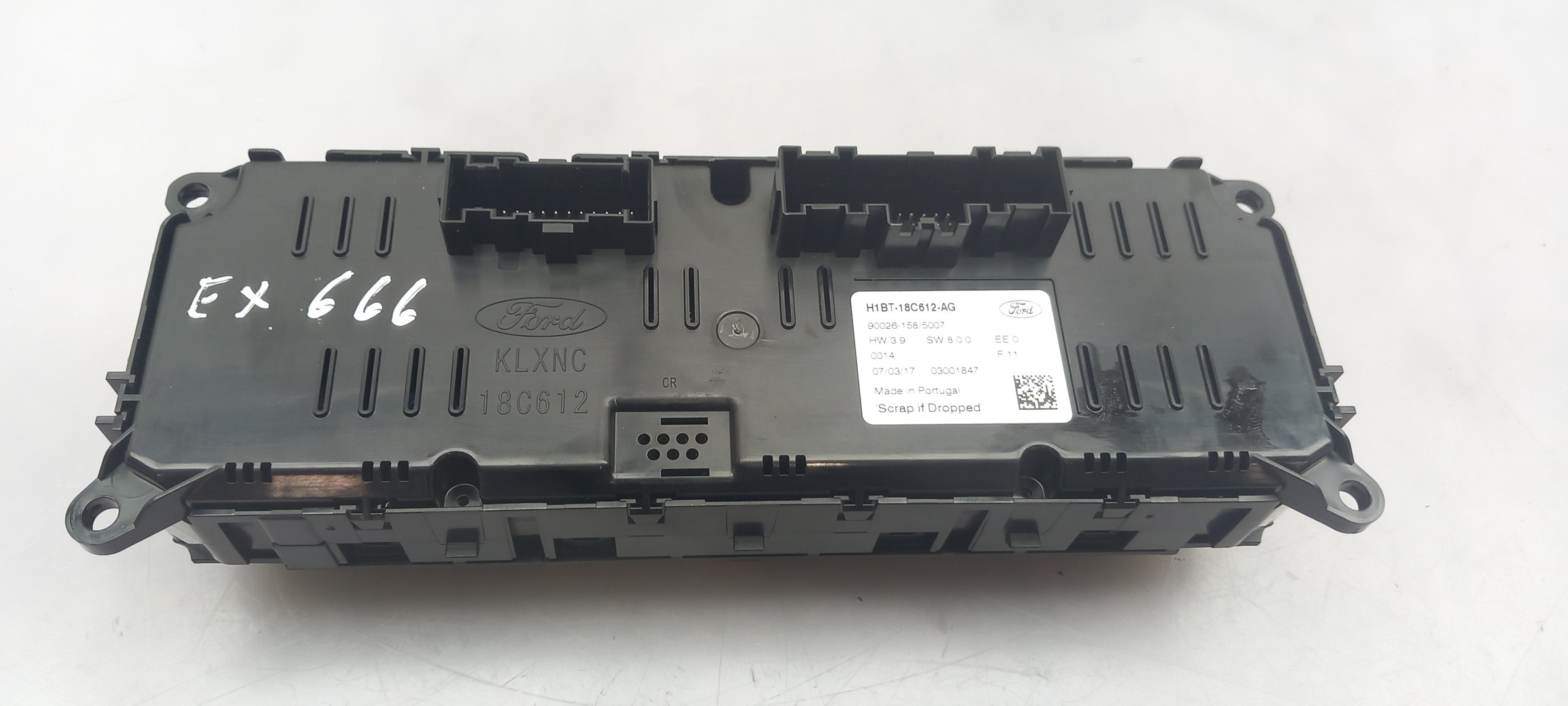 Bouton / interrupteur climatisation FORD Fiesta VII (HJ, HF) Imagem-1