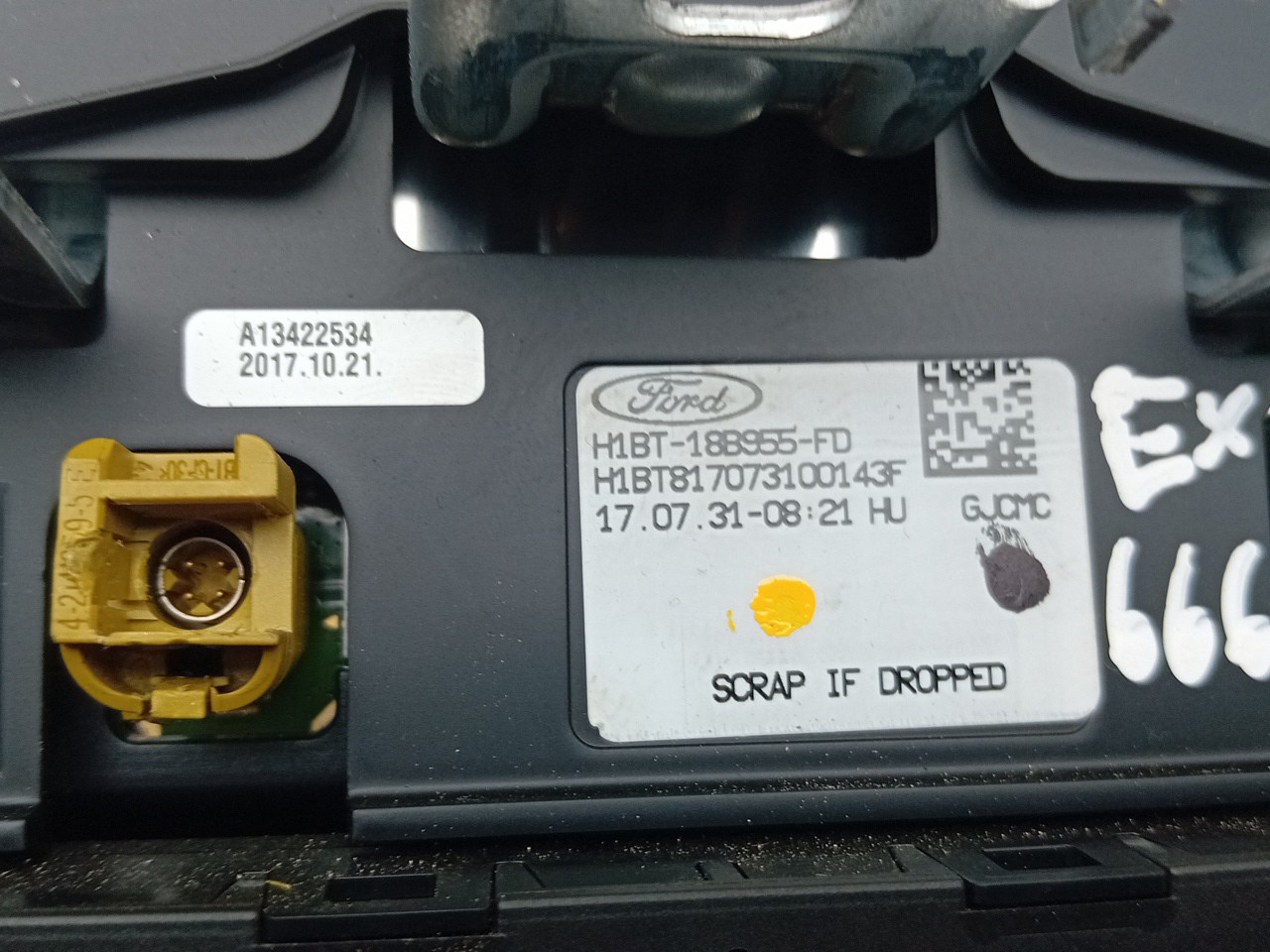 Display / schermo informazioni FORD Fiesta VII (HJ, HF) Imagem-4