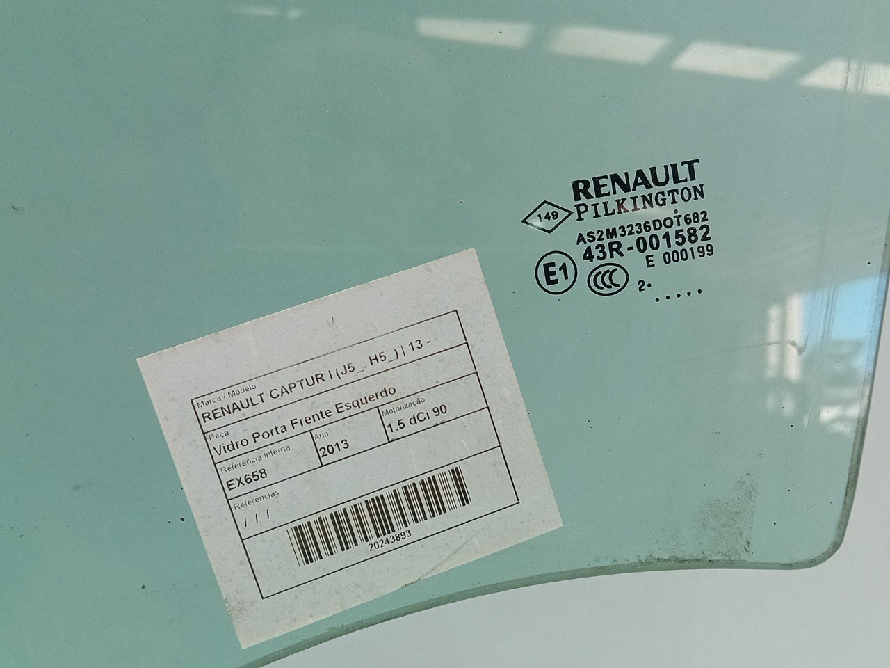 Vitre porte avant gauche RENAULT Captur (J5_) Imagem-1