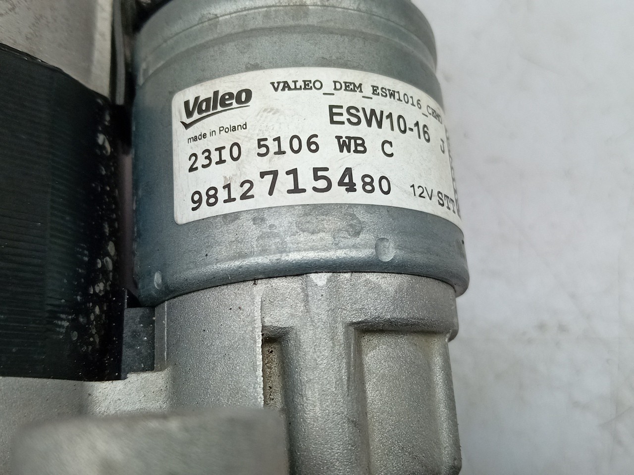 Motor de arranque PEUGEOT 3008 II (M_) Imagem-4