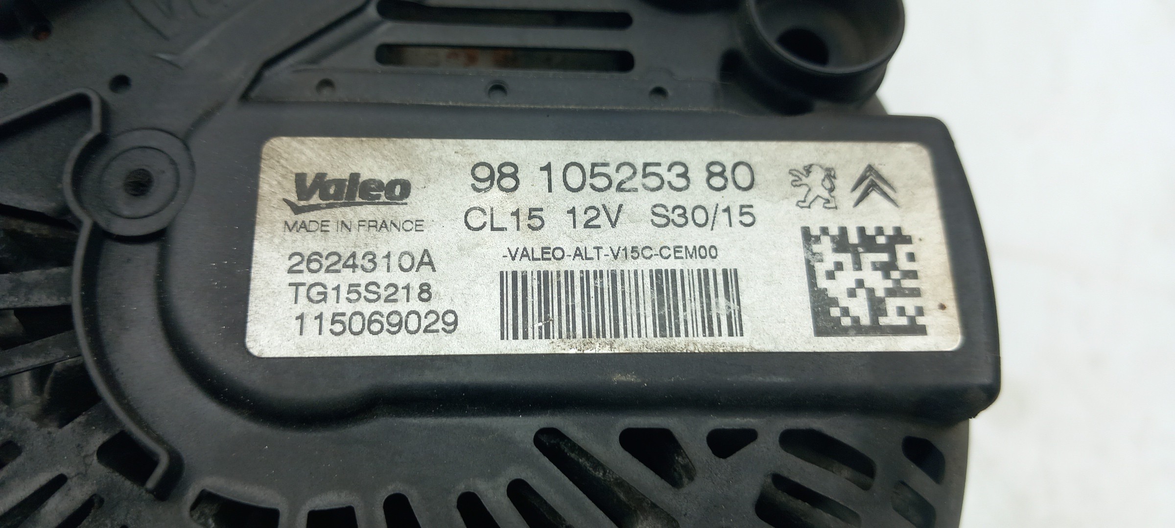 Alternator PEUGEOT 208 Imagem-4