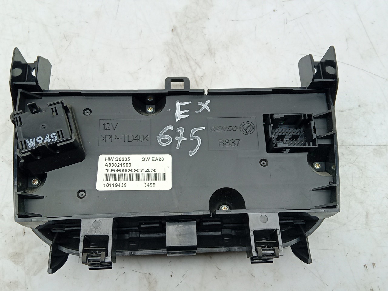 Botão / interruptor do AC ALFA ROMEO Mito (955_) Imagem-2