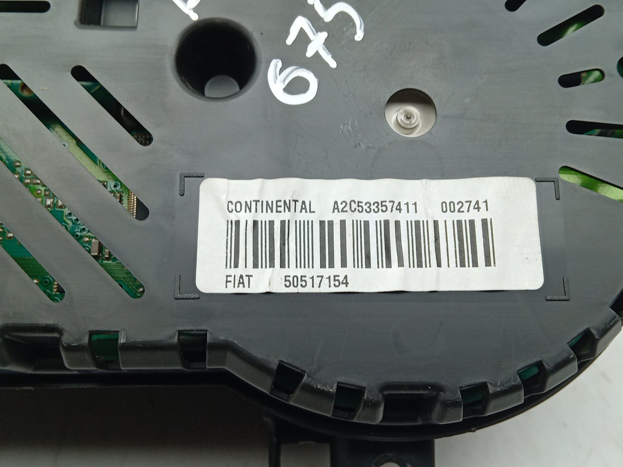 Instrument cluster ALFA ROMEO Mito (955_) Imagem-4