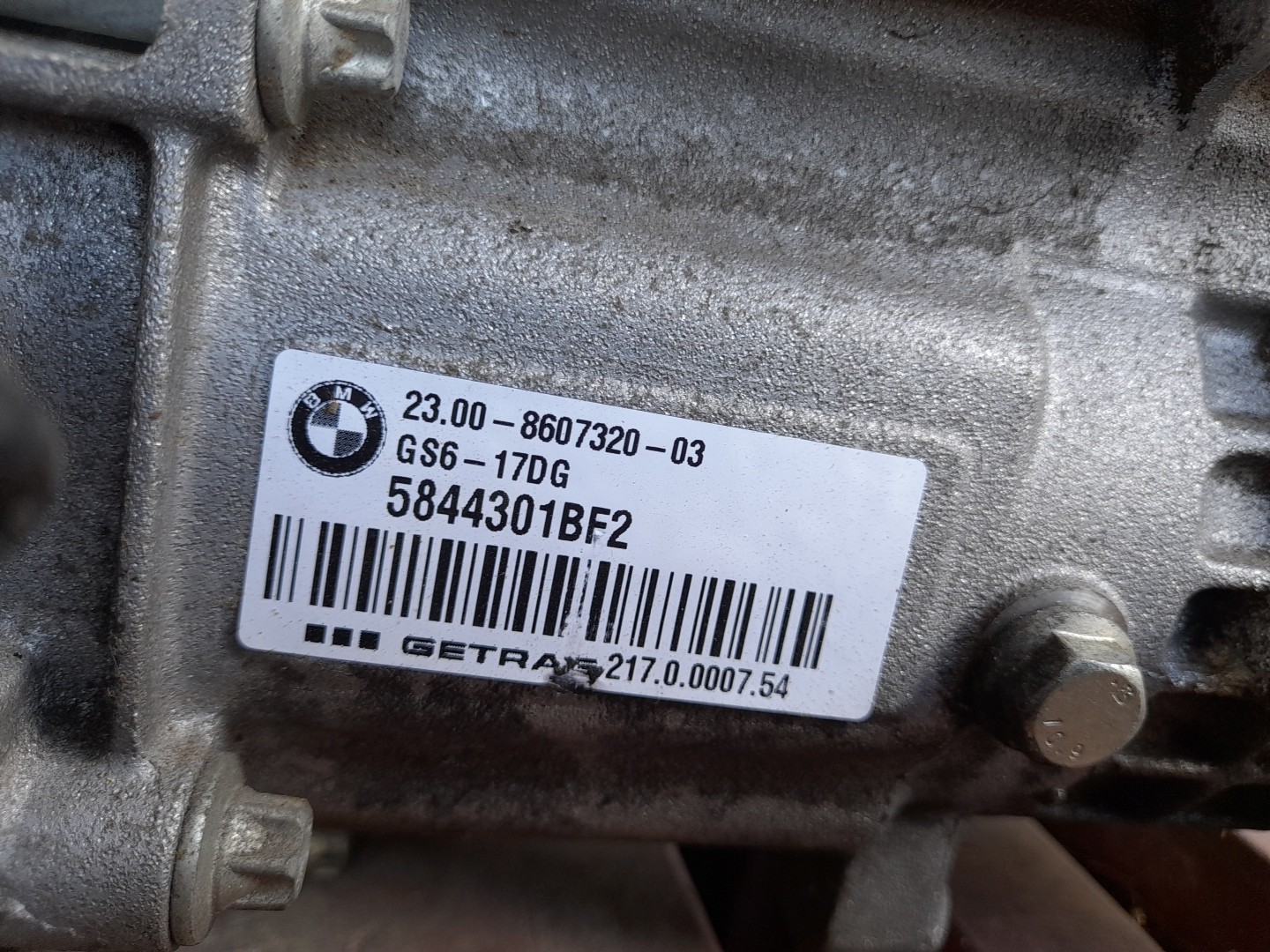 Caixa de velocidades manual BMW 1 (F20) Imagem-4
