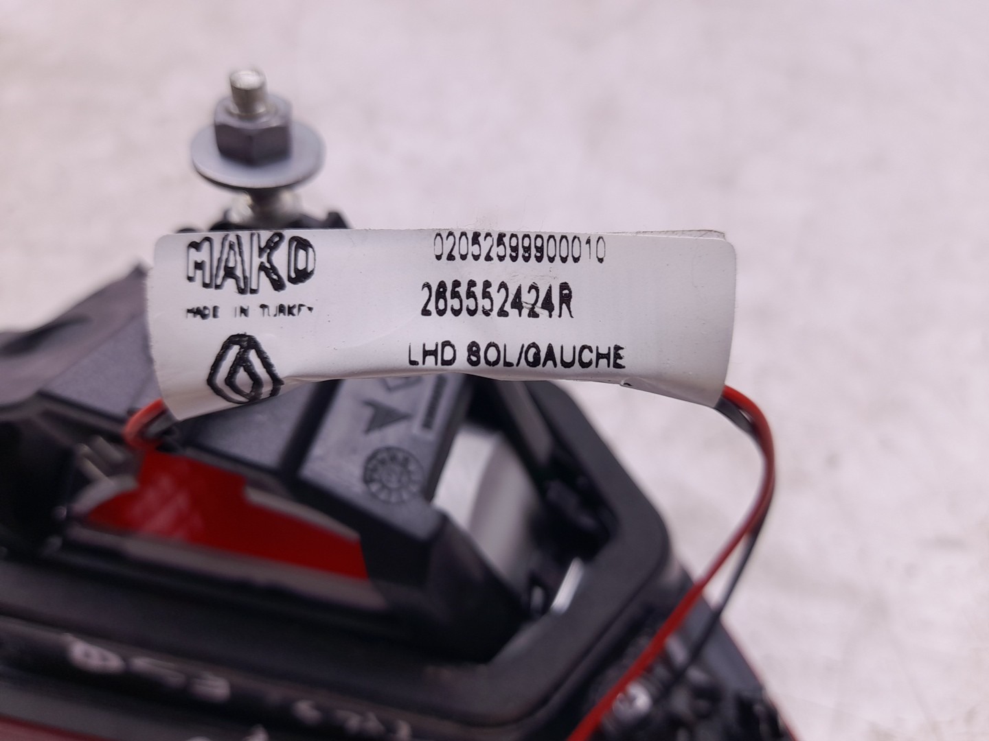 Left Tailgate light  RENAULT Clio IV (BH_) Imagem-3