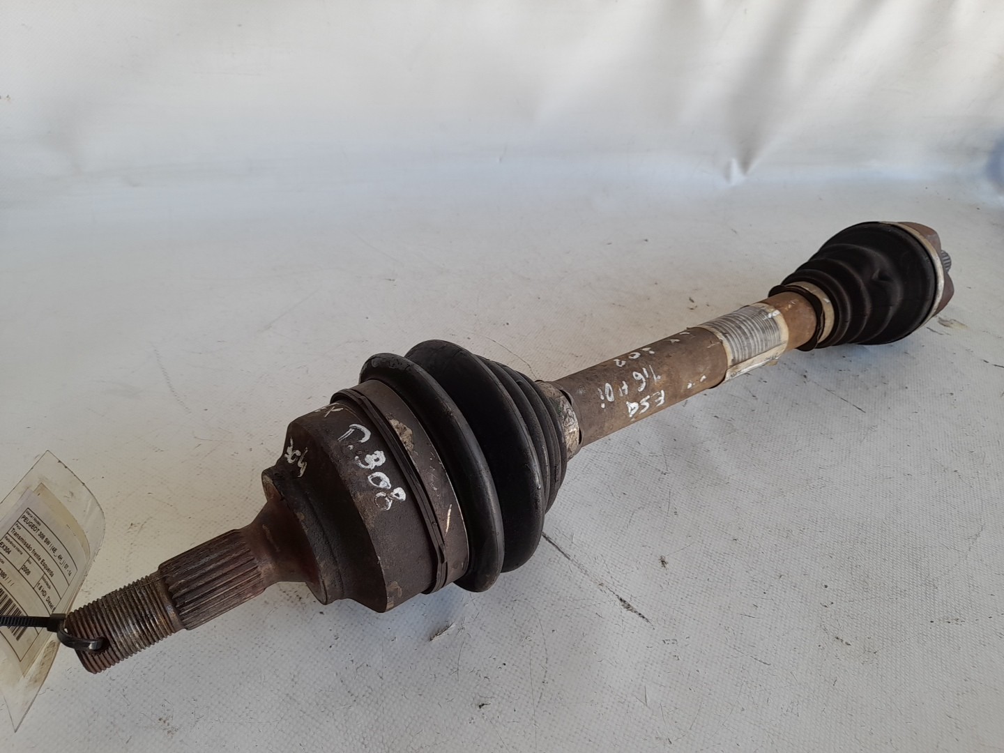 Left front driveshaft