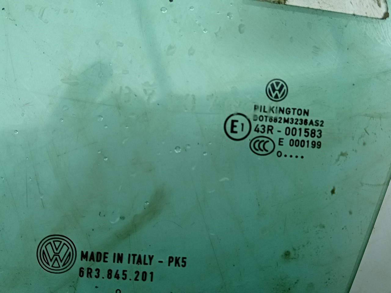 Vidrio puerta Delantero Izquierdo VOLKSWAGEN Polo (6R, 6C) Imagem-1