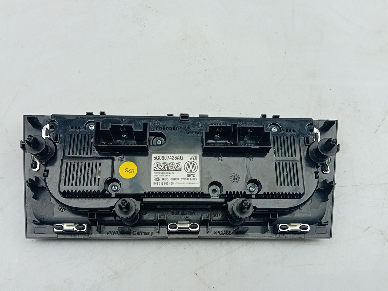 Botão / interruptor do AC VOLKSWAGEN Golf VII (5G1, BQ1, BE1, BE2) Imagem-1
