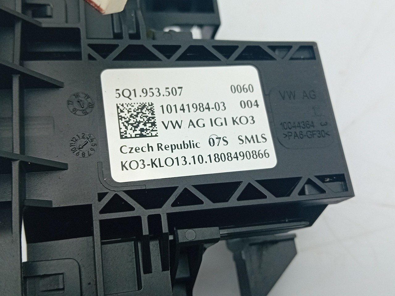Mando de luces y limpia parabrisas VOLKSWAGEN Golf VII (5G1, BQ1, BE1, BE2) Imagem-4