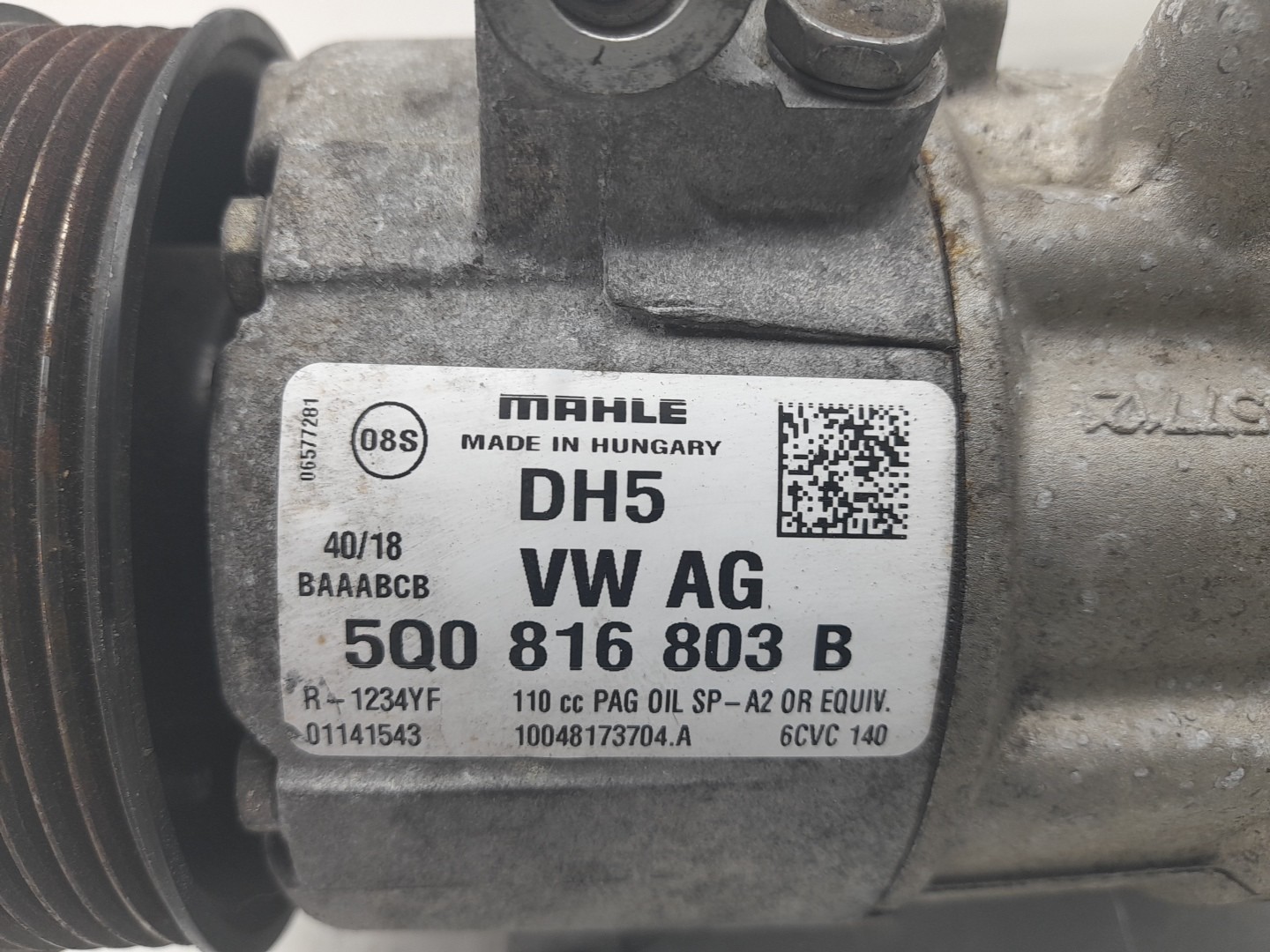 Compressor AC VOLKSWAGEN Golf VII (5G1, BQ1, BE1, BE2) Imagem-6