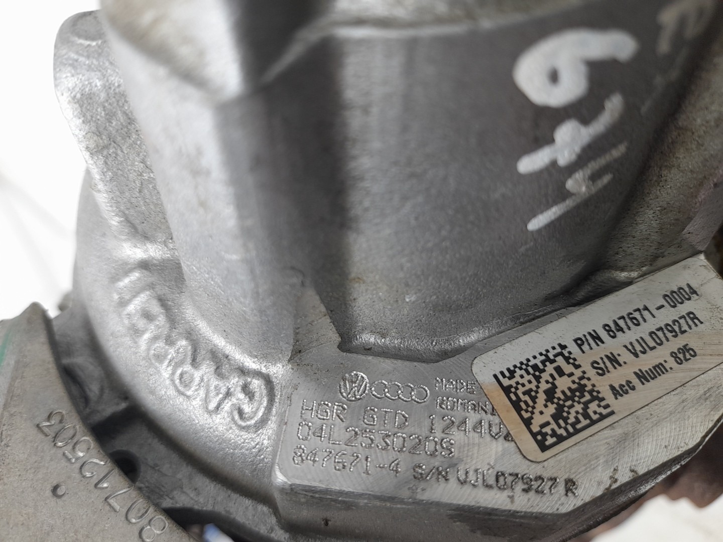 Turbo / compressor VOLKSWAGEN Golf VII (5G1, BQ1, BE1, BE2) Imagem-4