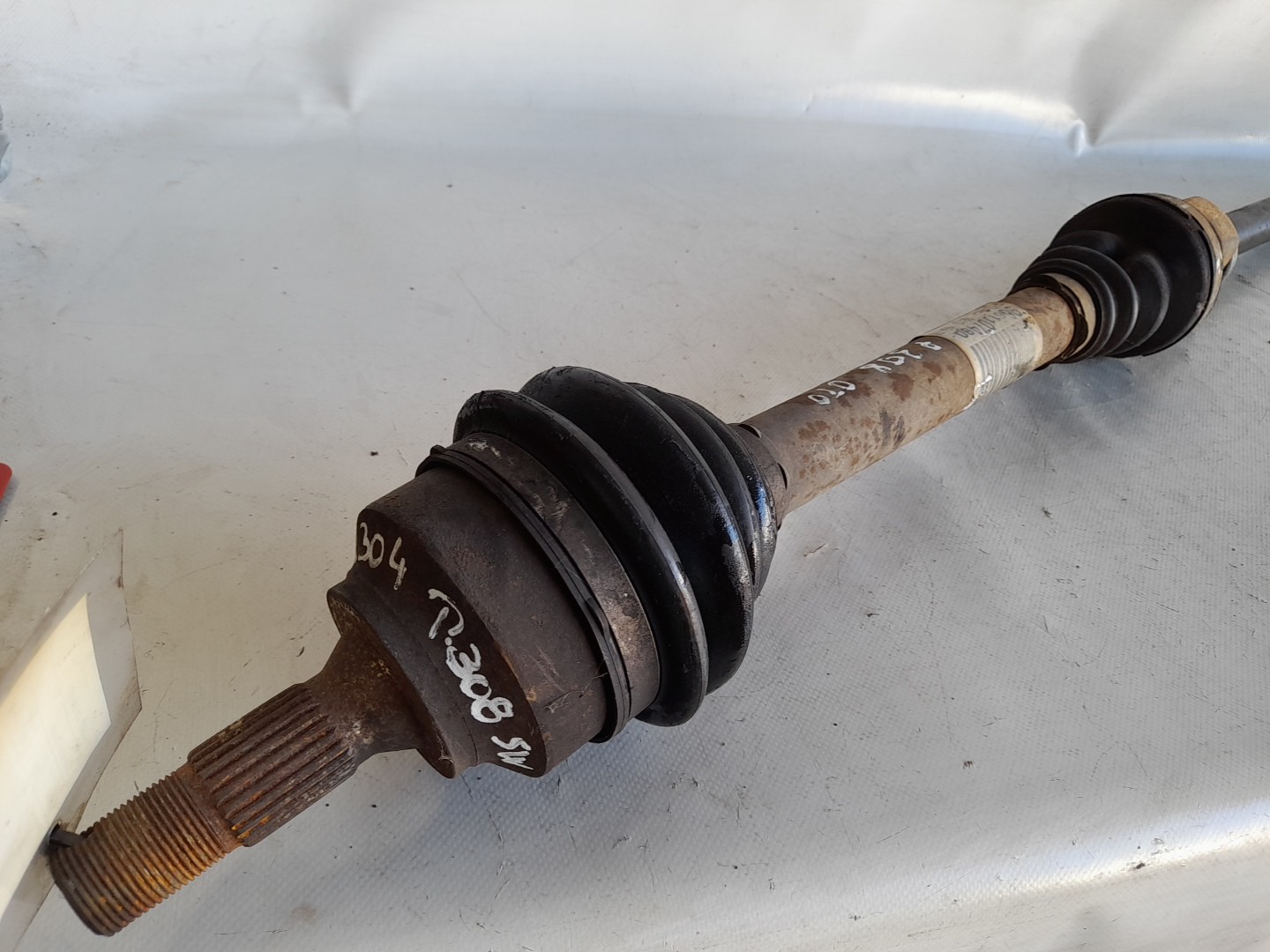 Right front driveshaft