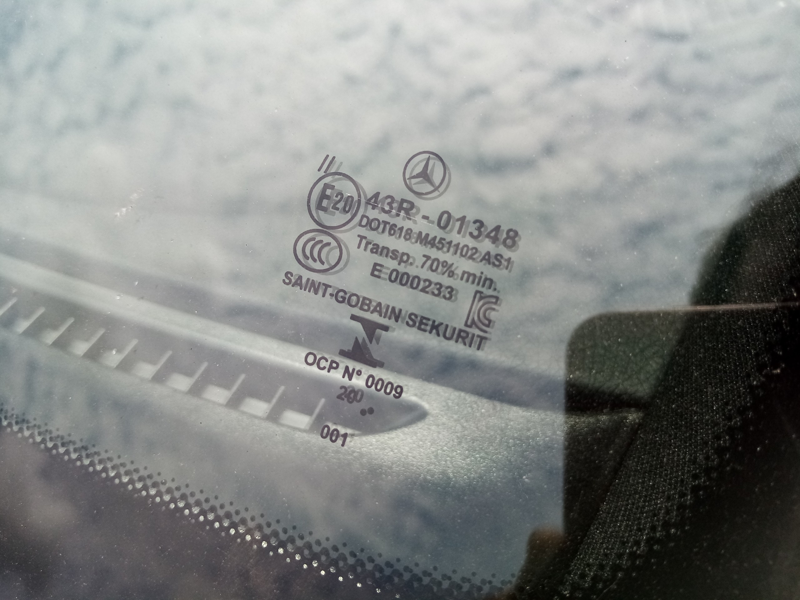 Parabrisas MERCEDES-BENZ GLC (X253) Imagem-1