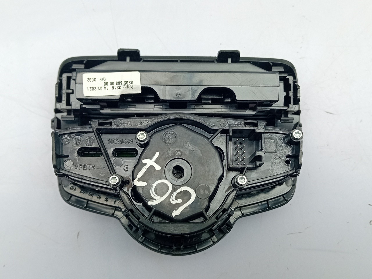 Light Switch Unit Module MERCEDES-BENZ GLC (X253) Imagem-1