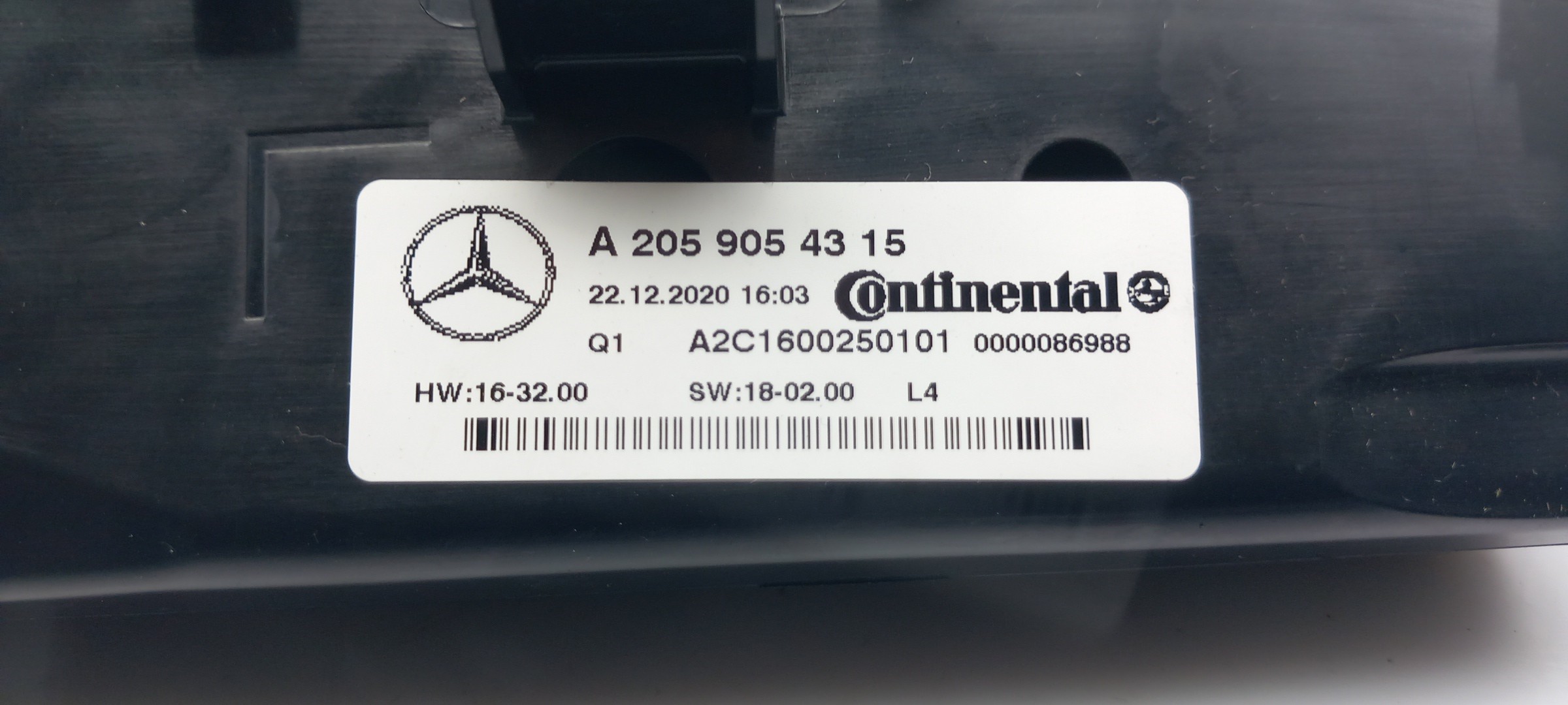 AC switch MERCEDES-BENZ GLC (X253) Imagem-3