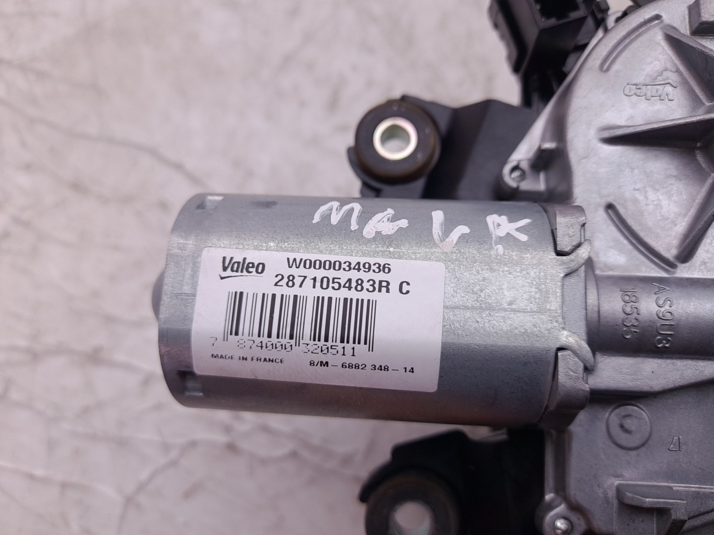 Rear Wiper Motor RENAULT Clio IV (BH_) Imagem-3