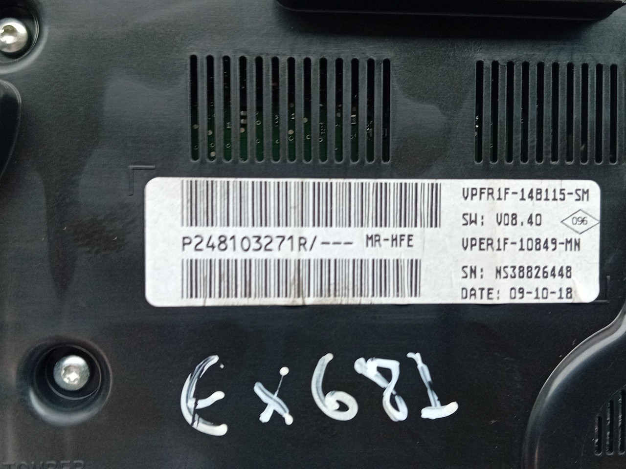 Quadro strumenti / Pannello strumenti RENAULT Kadjar (HA_, HL_) Imagem-4