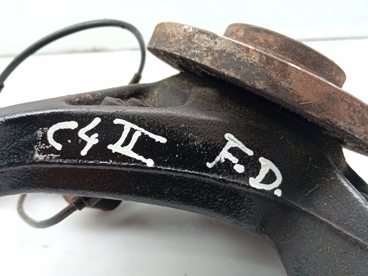 Right front steering knuckle CITROËN C4 II (B7) Imagem-3