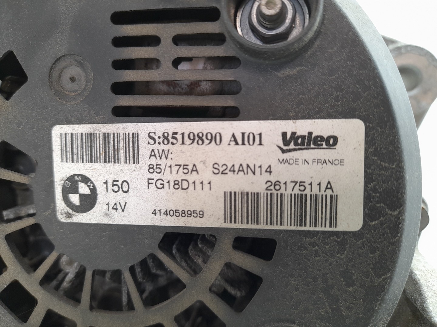 Alternator BMW 1 (F20) Imagem-3