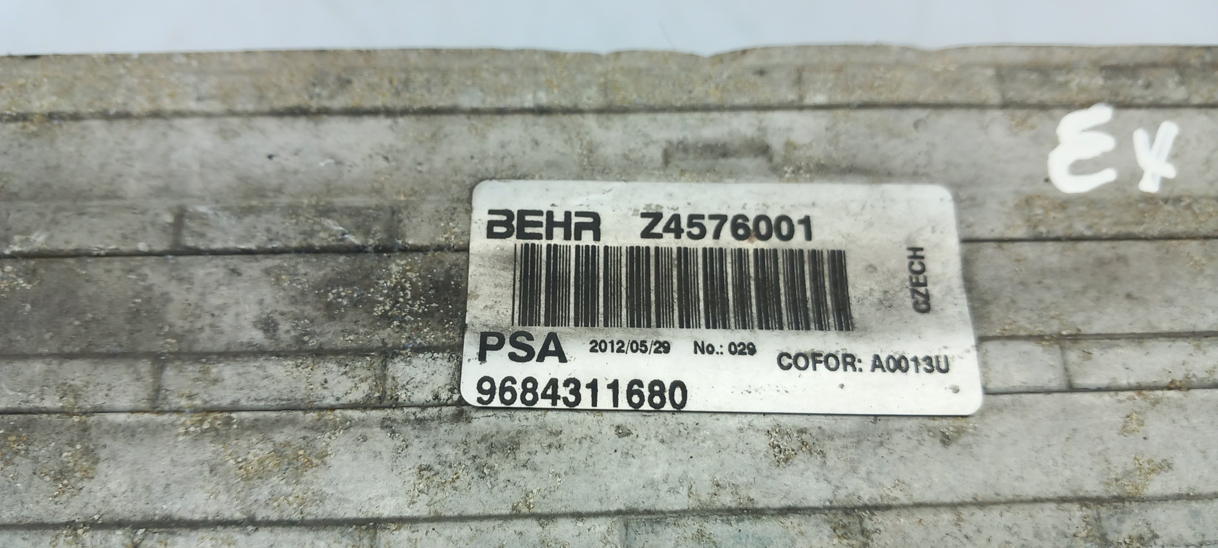 Intercooler CITROËN C3 Picasso (SH_) Imagem-3