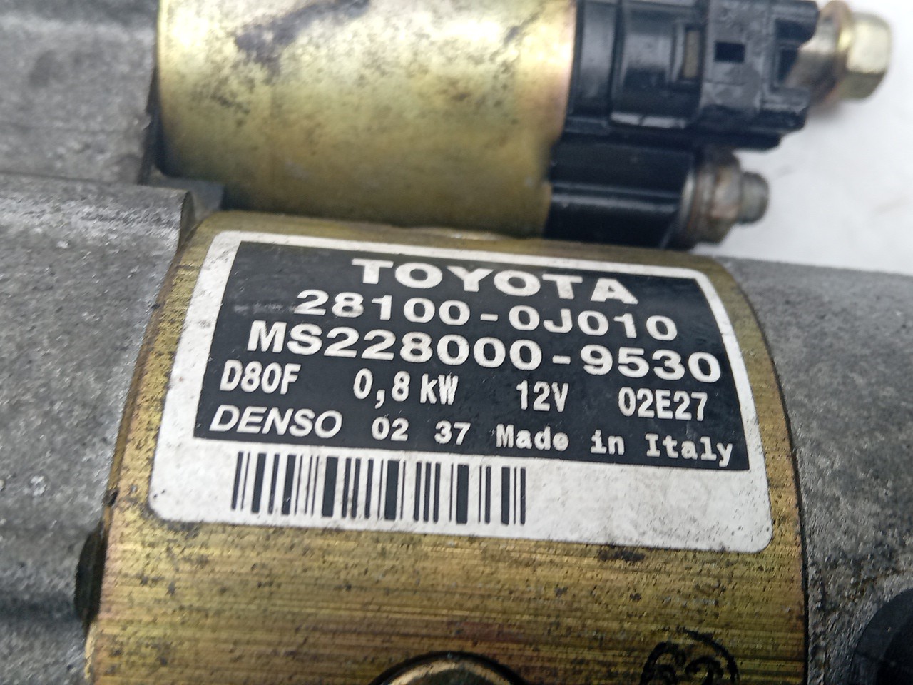 Démarreur TOYOTA Yaris (_P1_) Imagem-4