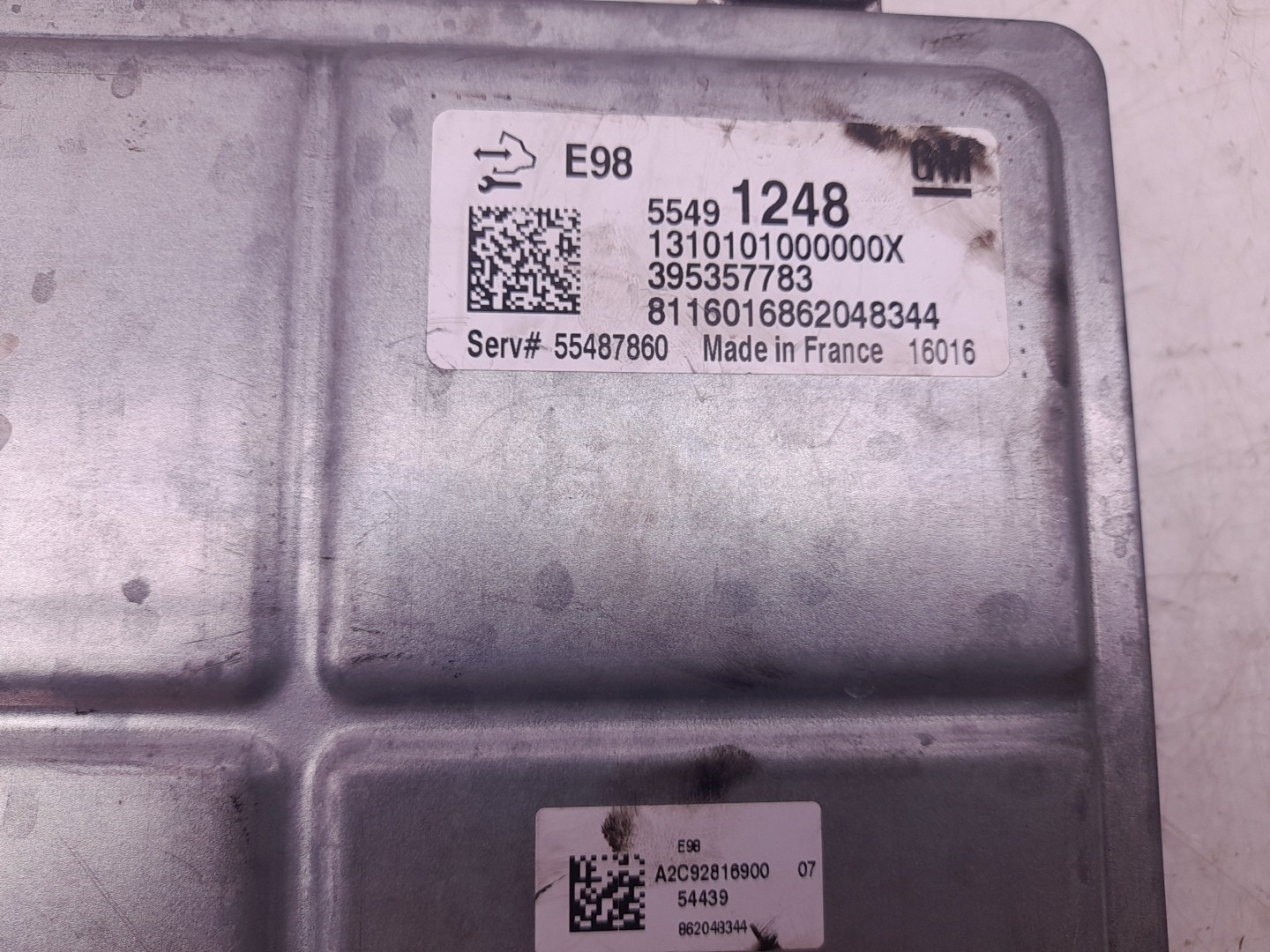 Engine control unit / ECU OPEL Zafira Tourer (P12) Imagem-3