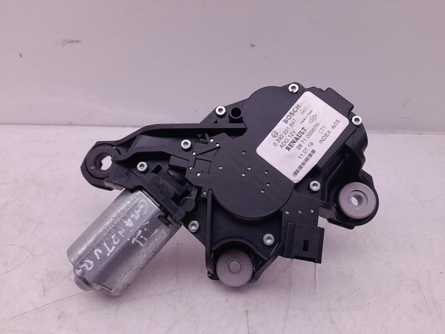 Rear Wiper Motor RENAULT Megane III (BZ0_) Imagem-1