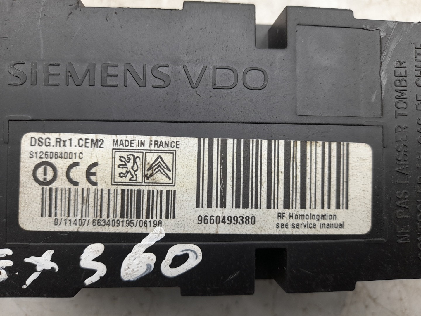 Módulo genérico PEUGEOT 407 Coupé (6C_) Imagem-4