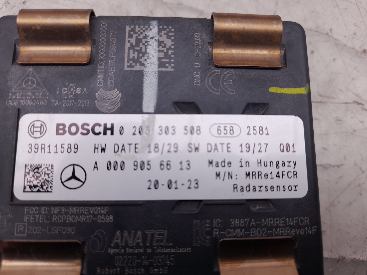 Radar sensor MERCEDES-BENZ GLB-Class (X247) Imagem-3