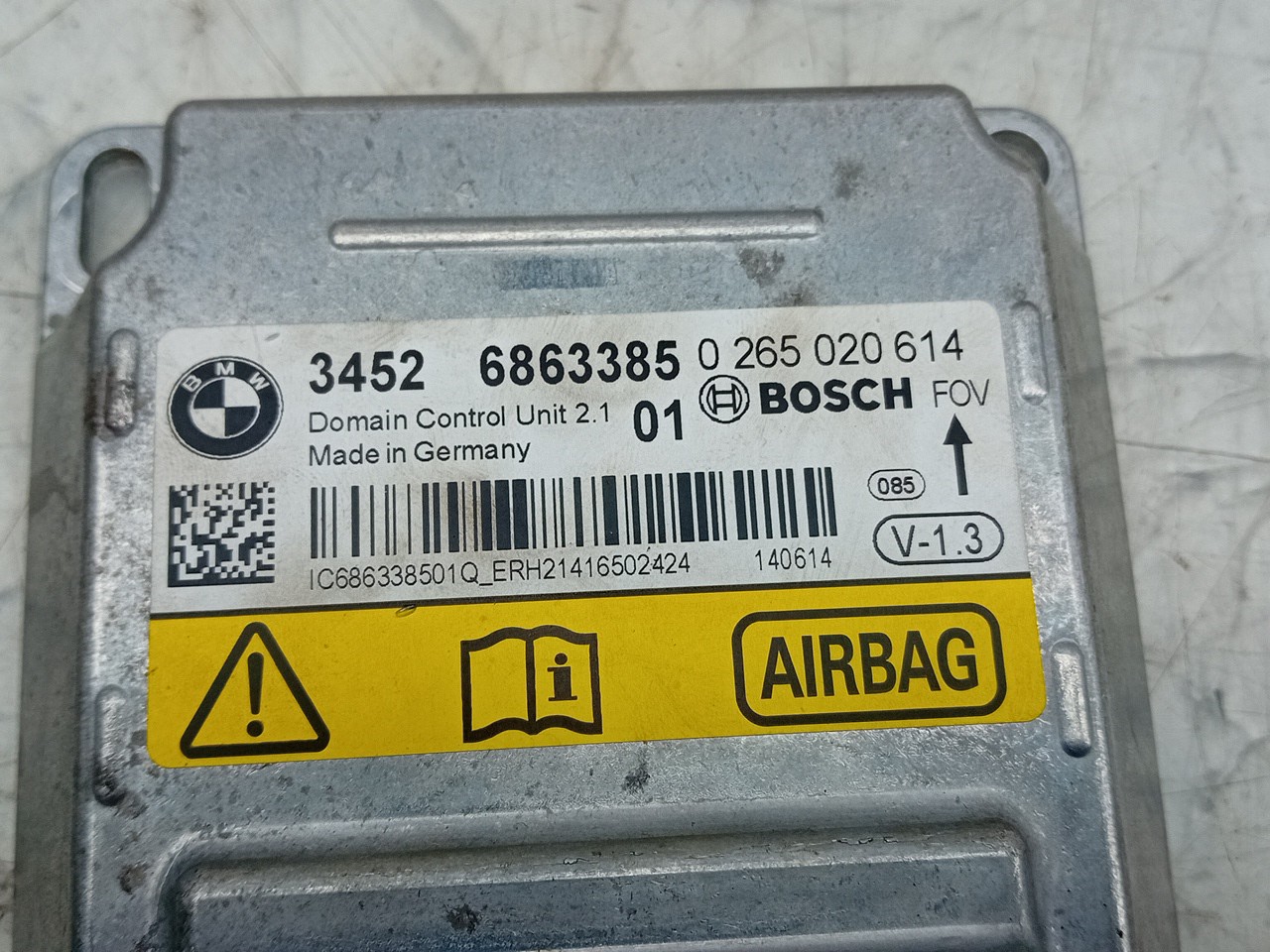 Centralita airbag BMW 1 (F20) Imagem-2