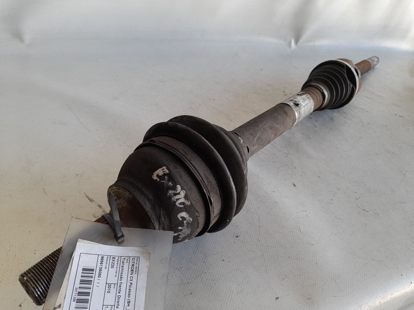 Right front driveshaft