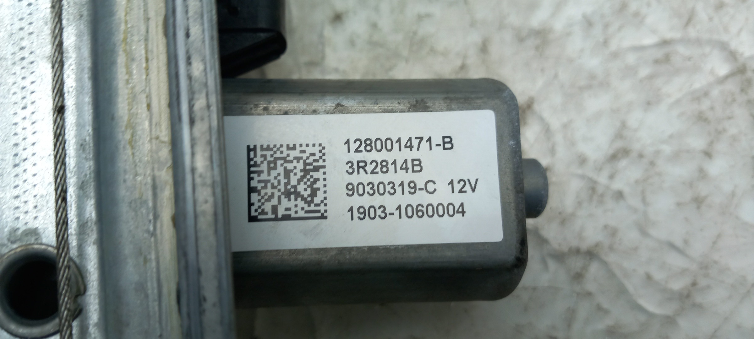 Right front window regulator RENAULT Zoe (BFM_) Imagem-3