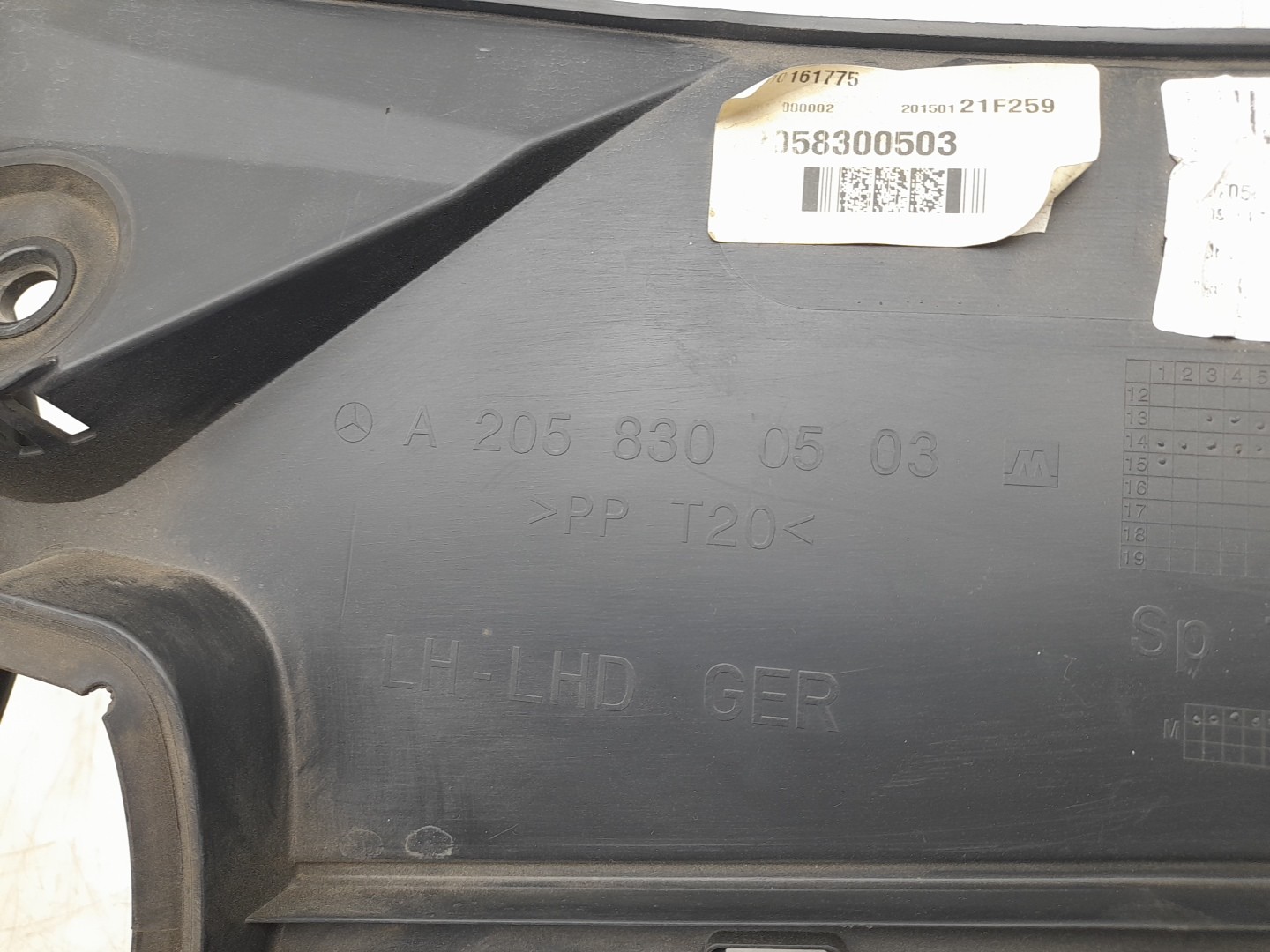 Torpedo MERCEDES-BENZ Classe C Carrinha (S205) Imagem-2