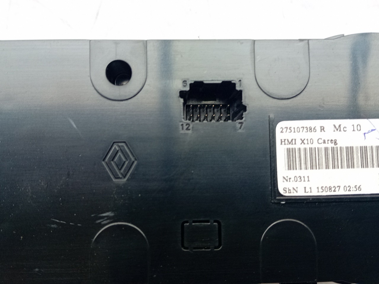 AC switch RENAULT Zoe (BFM_) Imagem-2