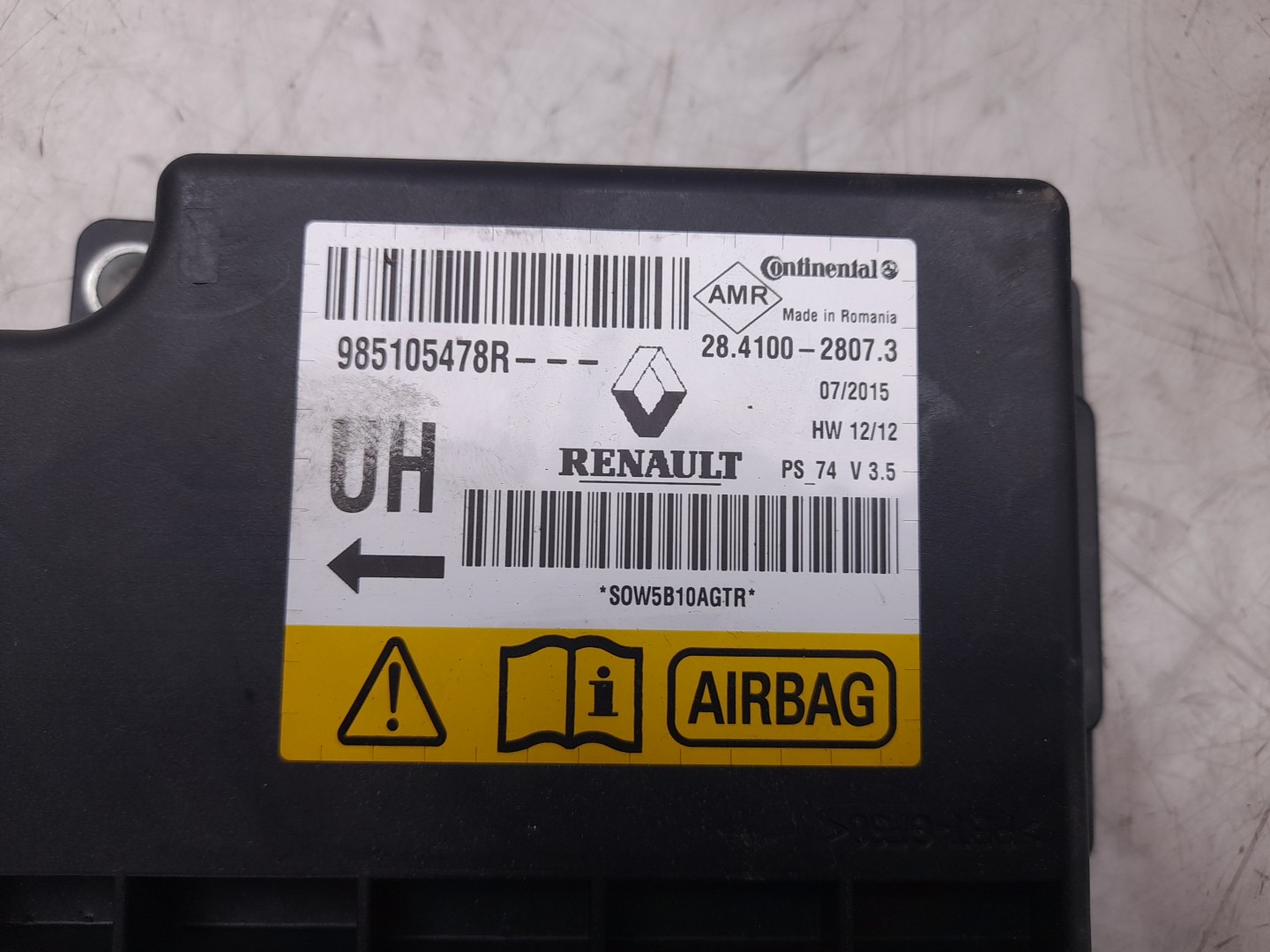 Kit de airbags RENAULT Megane III (BZ0_) Imagem-4