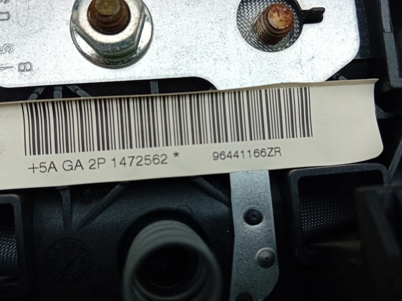 Steering Wheel Airbag PEUGEOT 206 SW (2E/K) Imagem-3