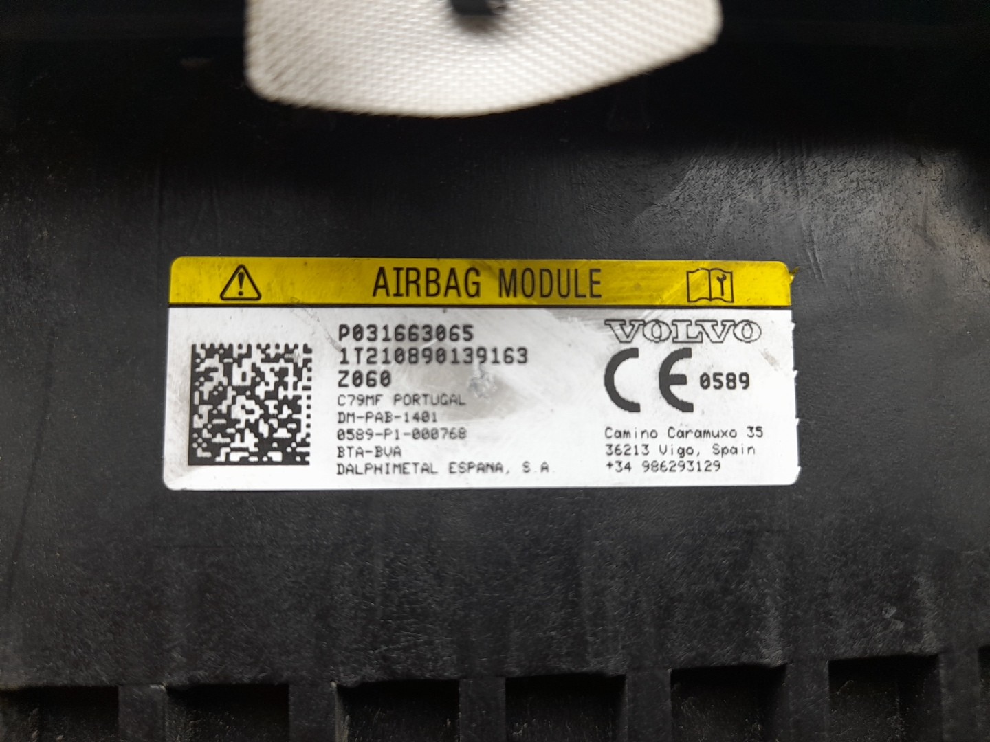 Airbag Passager VOLVO V90 II (235) Imagem-3