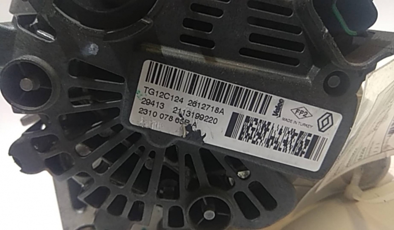 Alternator RENAULT Captur (J5_) Imagem-2
