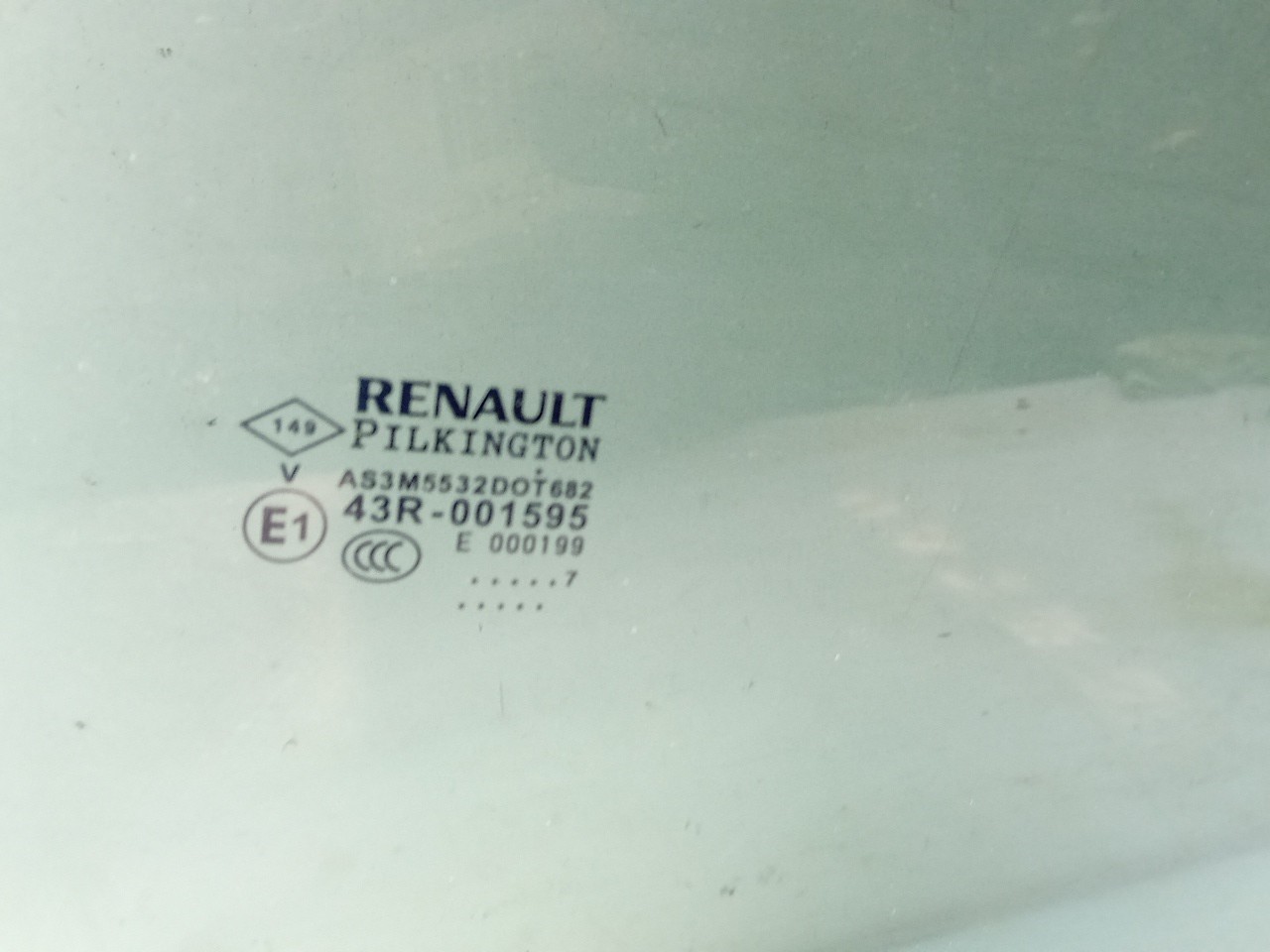 Vidro porta trás direito RENAULT Captur (J5_) Imagem-1
