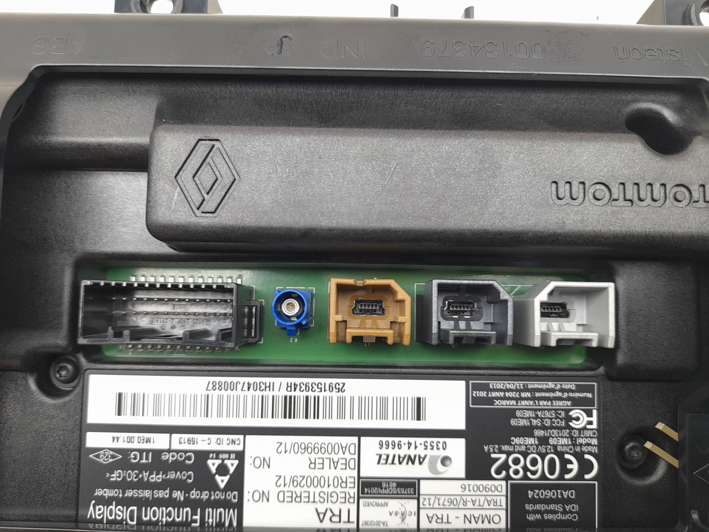 Display Monitor RENAULT Captur (J5_) Imagem-1