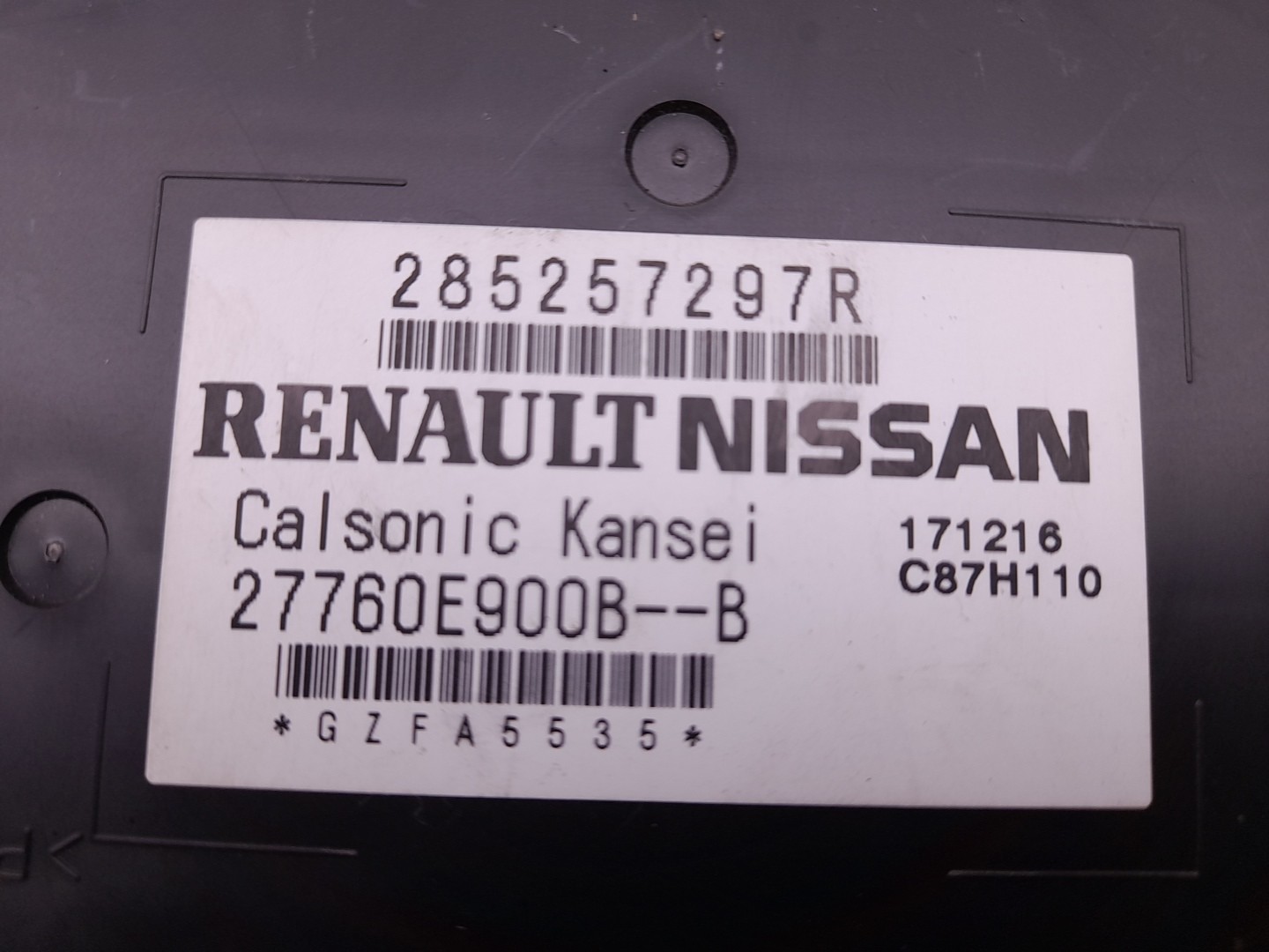 Módulo genérico RENAULT Captur (J5_) Imagem-4