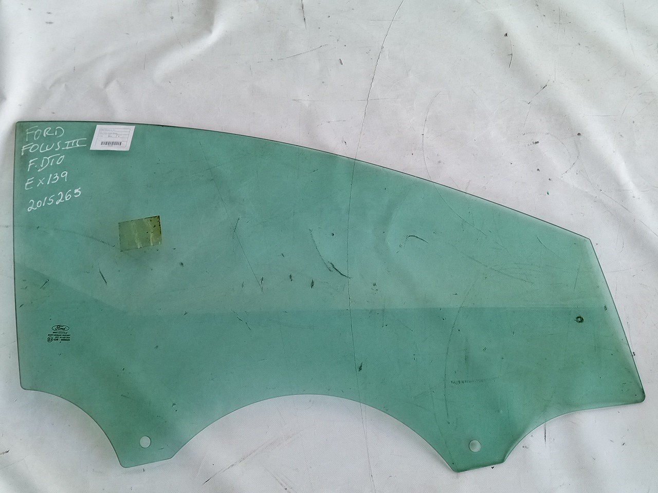 Right front door glass